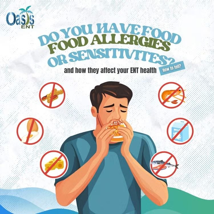 Food allergies and ENT health awareness with common triggers in Surprise, AZ