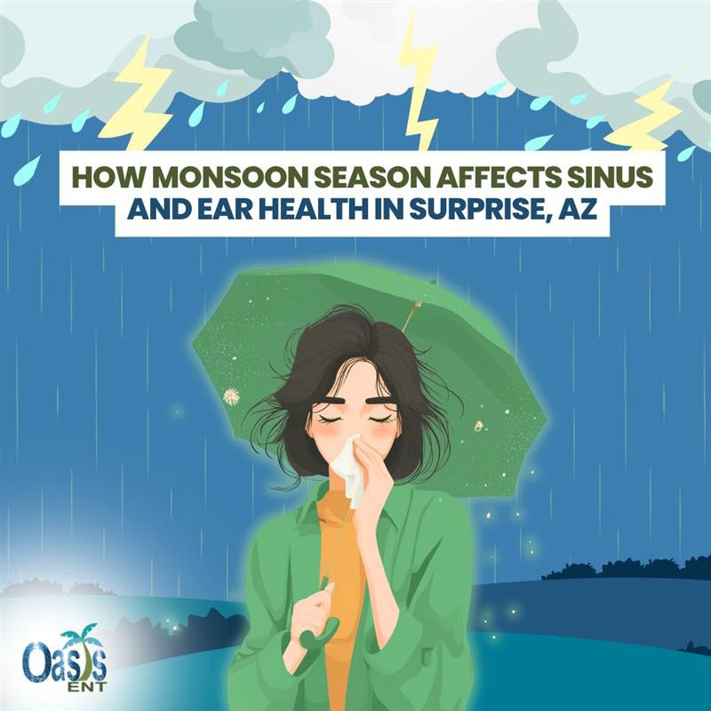 Monsoon Season Affects Sinus and Ear Health
