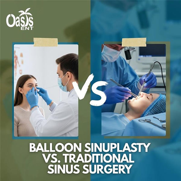 Balloon Sinuplasty Vs. Traditional Sinus Surgery