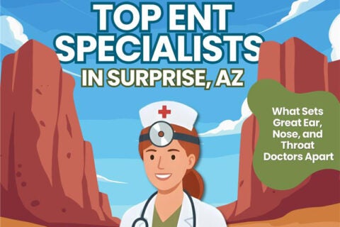 Top ENT Specialists in surprise, AZ banner.